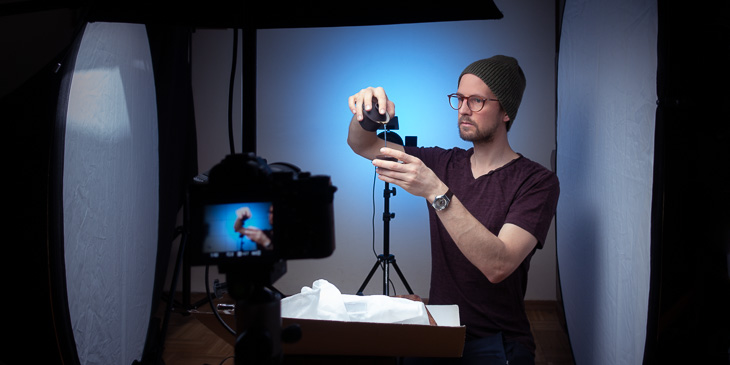 Christian Prinz im Studio