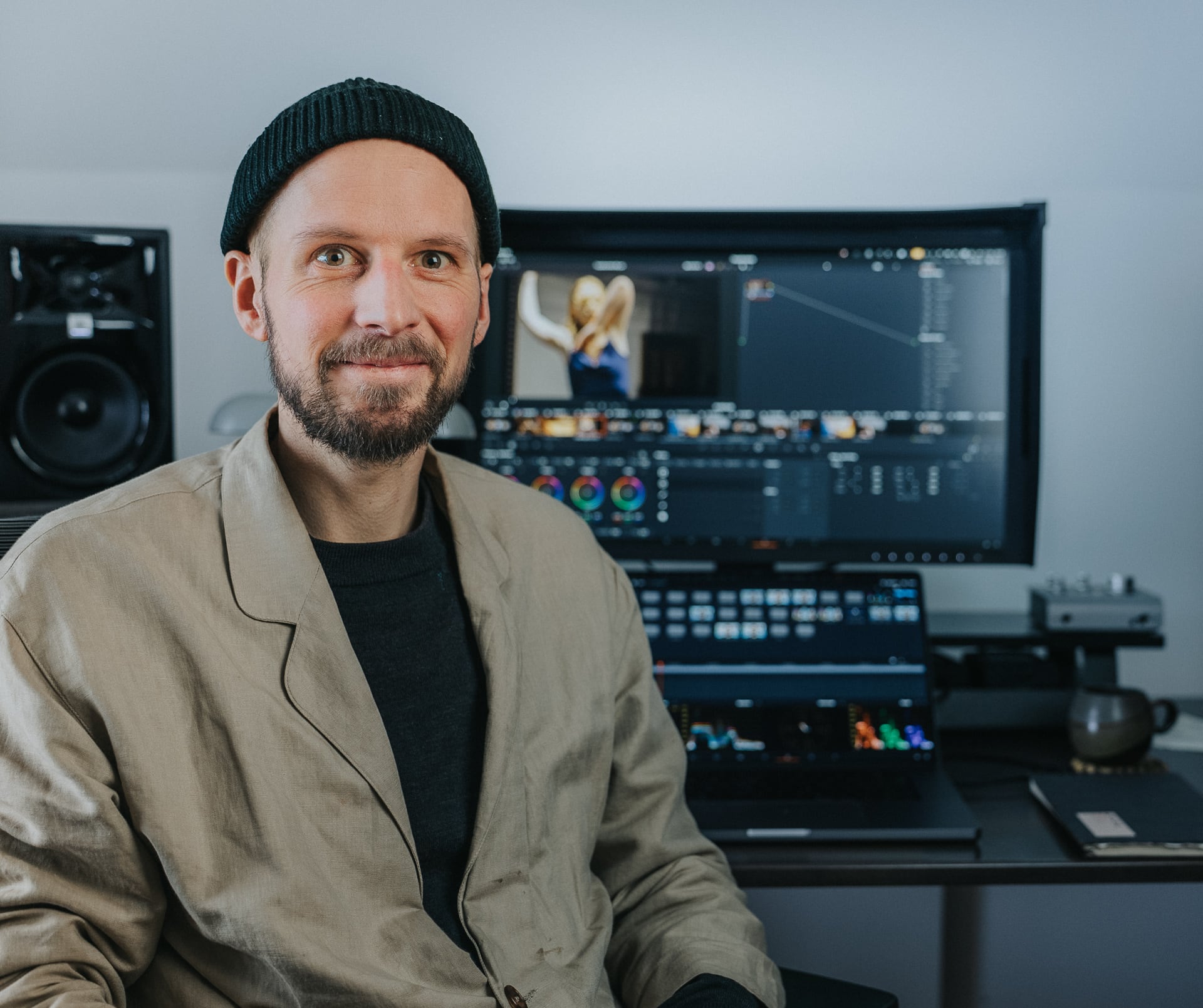 Christian Prinz im Studio