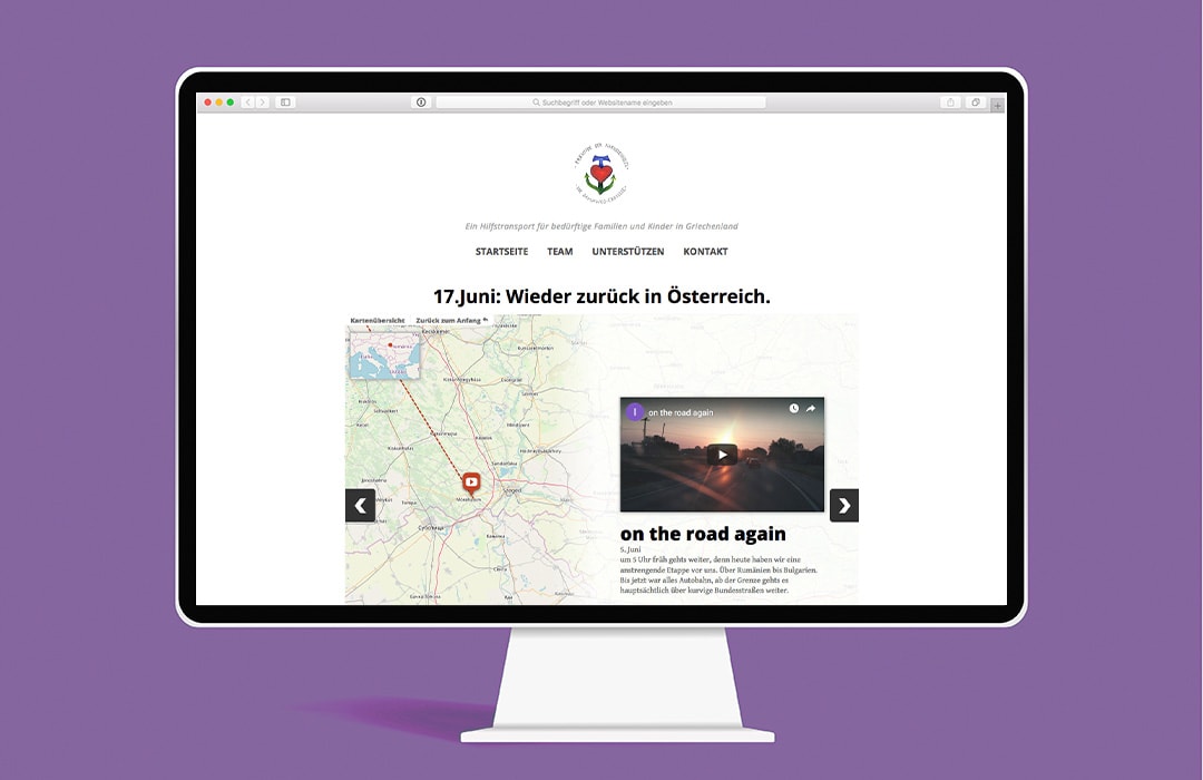 Damawos.at Webdesign Laptop Mockup