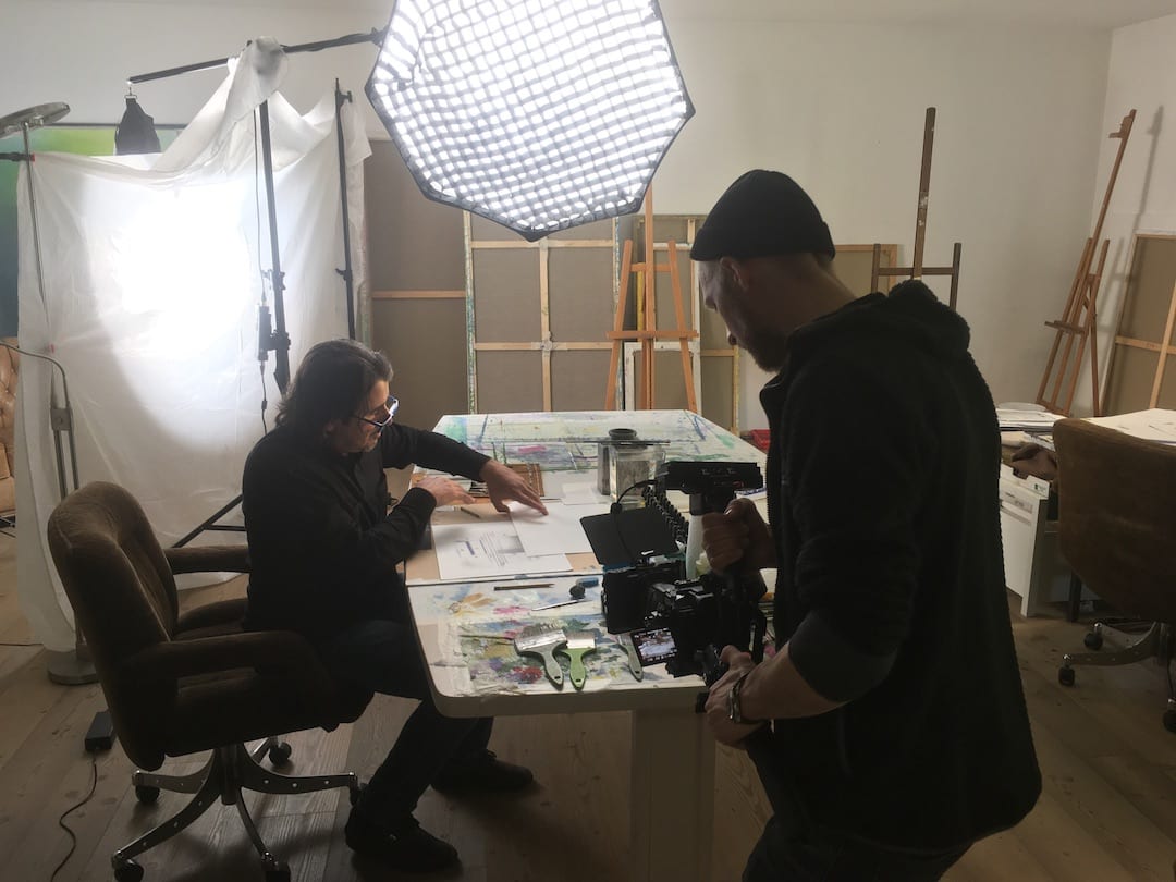 Making of Malkraft Spuren Imagefilme