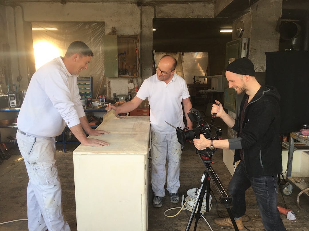 Making of Malkraft Spuren Imagefilme