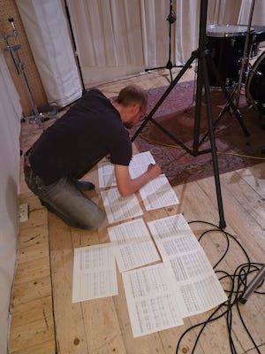 Behind the Scenes im Tonstudio