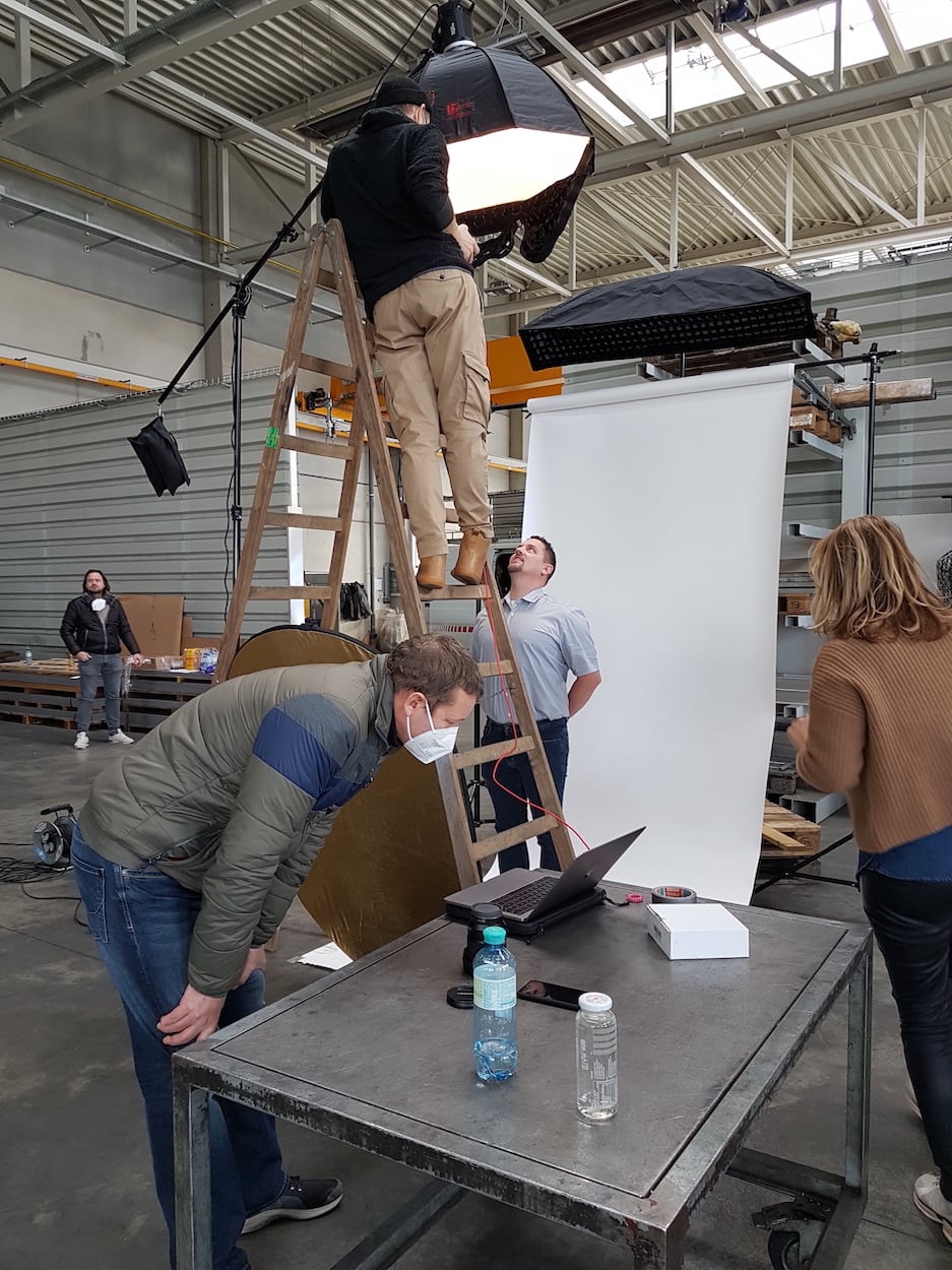 Weltviertler Fotoshooting Making of